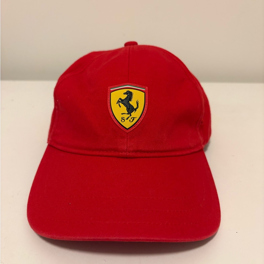 Ferrari Red Logo Cap